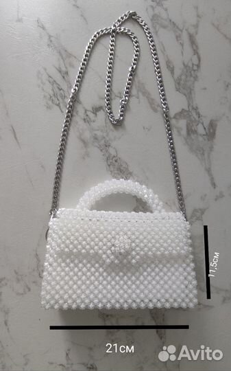 Продам сумку из акриловых бусин