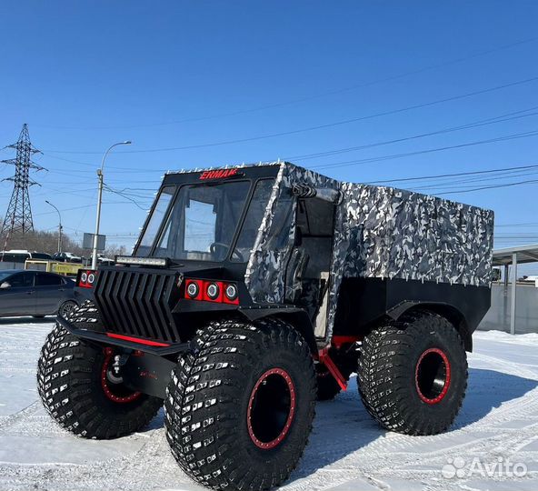 Вездеход переломка Ермак (Снегоболотоход)