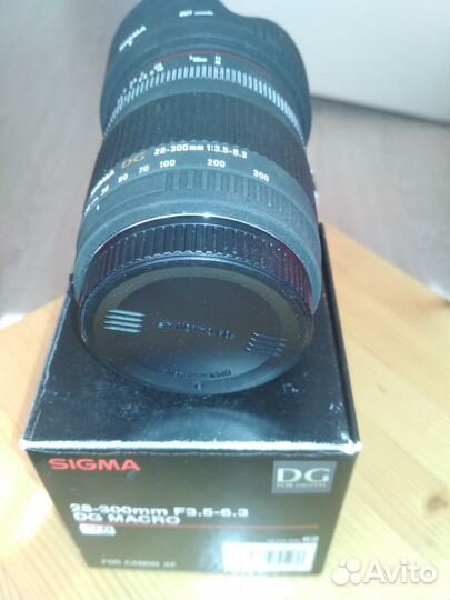 Объектив sigma F3,5-6,3 DG macro