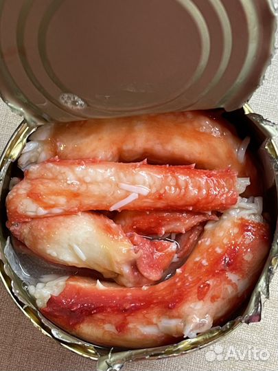 Краб камчатский в банке