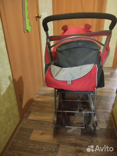 Детские санки коляска ника