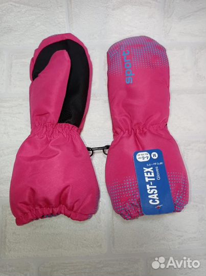 Варежки зимние не промокайки