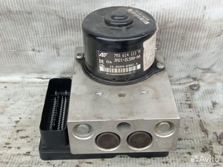 VW Sharan 7M9 family блок ABS 1.9D AUY 2003 6кпп