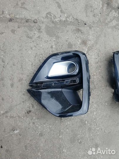 Накладки киа спортедж 4 под противотуманки