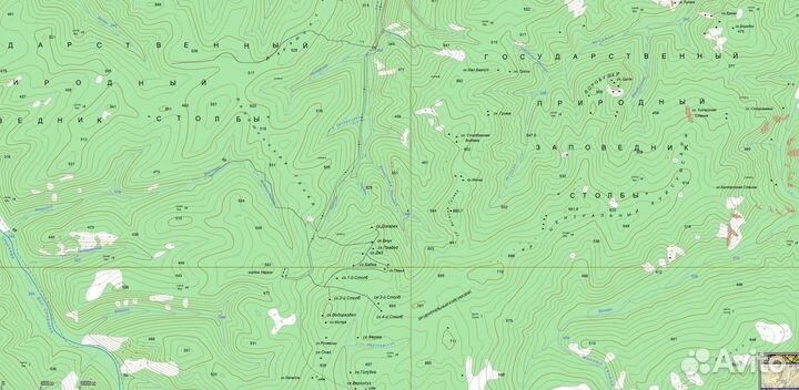 Подробные карты Красноярского края России Garmin