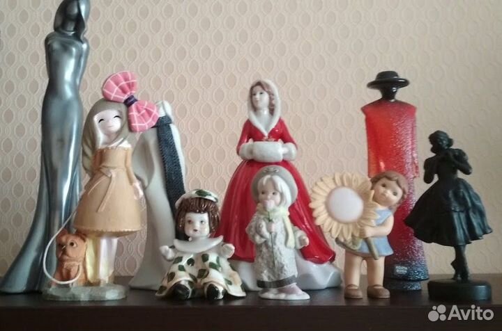 Статуэтки Дамы фарфор Германия, Швеция