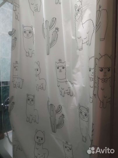 Штора для ванной, новая в упаковке