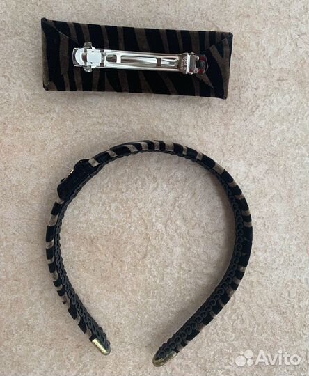 Ободок и заколка новые