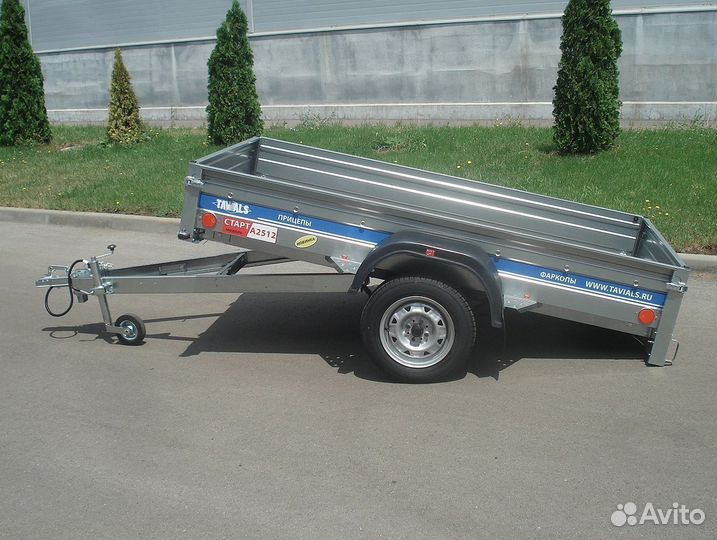 Самосвальный прицеп старт A2512 тент500