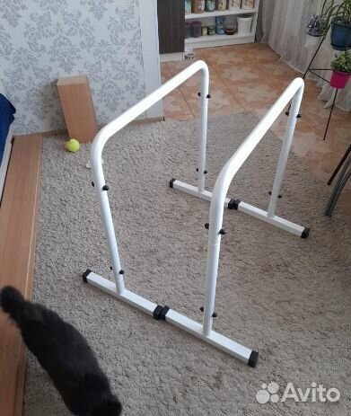 Хайлетсы паралетсы 2в1 брусья напольные мобильные