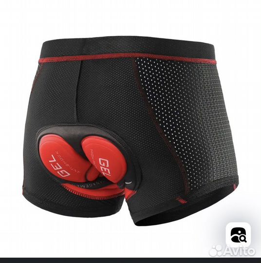 Велотрусы с вкладышем памперсом