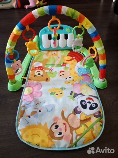 Развивающий коврик с пианино