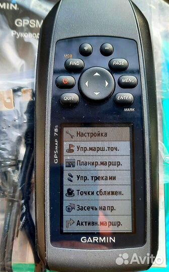 Навигатор garmin Gpsmap 78s(плавает)