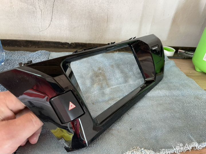 Рамка для магнитолы toyota corolla