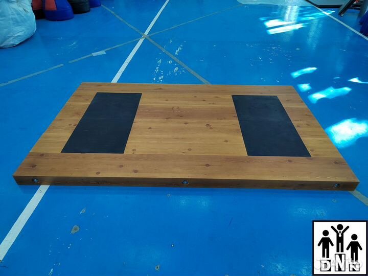 Помост для становой тяги эконом с морением DNN