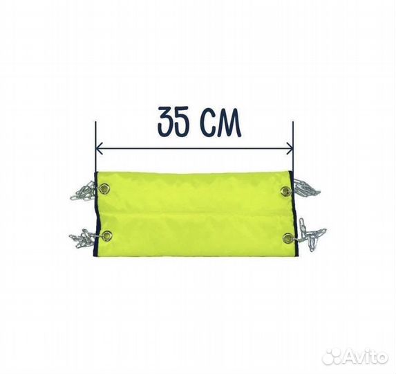 Гамак для грызунов на цепочках с крючками