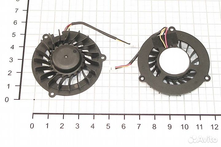 Вентилятор (кулер) для MSI 163 EX600 PR600 VR200 V