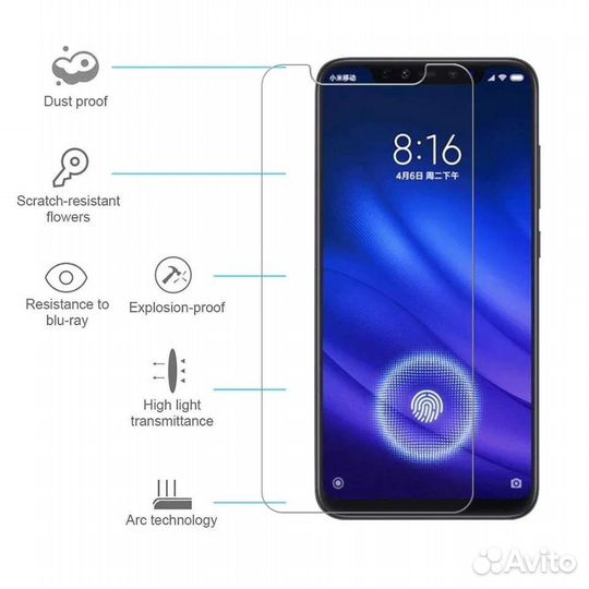 Защитное стекло leagoo M11