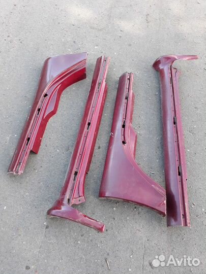 Накладки на пороги dodge intrepid