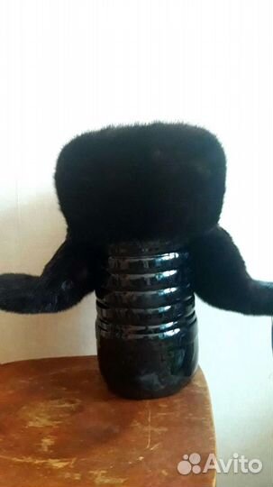 Норковая шапка мужская