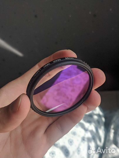 Светофильтр для объектива 55мм sony canon nikon