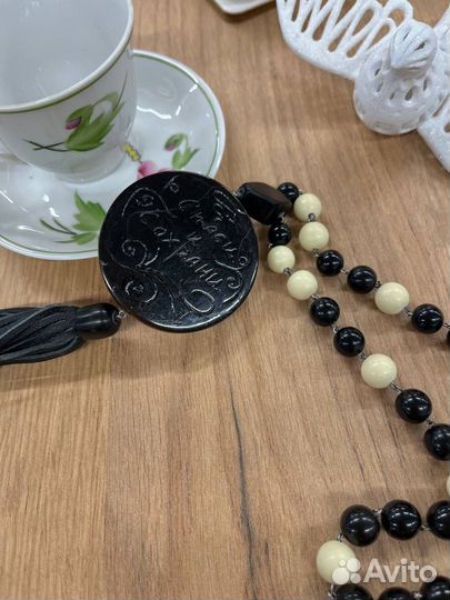 Четки в машину ручной работы из шара дева мария