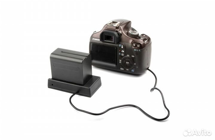 Адаптер питания для Canon LP-E12 от Sony NP-F970