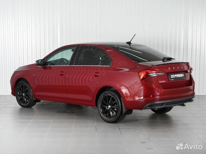 Skoda Rapid 1.6 AT, 2021, 108 270 км
