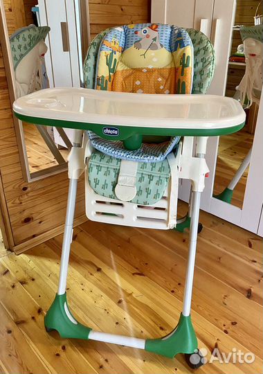 Детский стульчик для кормления chicco