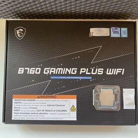 I5 12400f + MSI B760 Gaming Plus Wifi