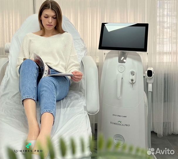 Диодный лазер для эпиляции люминес MaxPlus 2000 Вт