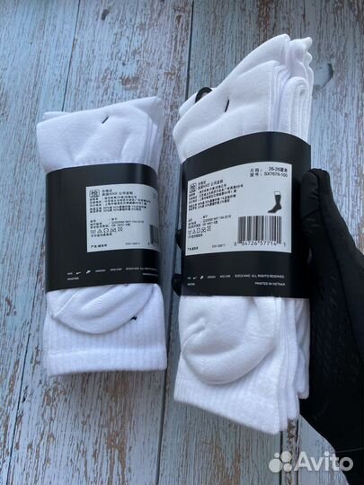 Новые оригинальные носки Nike Everyday Lightweight