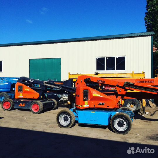 Аренда ножничного, коленчатого подъемника