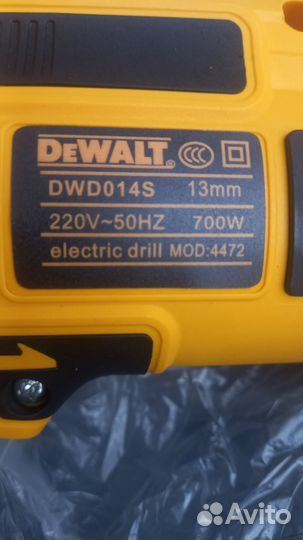 Дрель dewalt DWD014S 13 мм