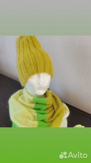 Шапка из пуха норки