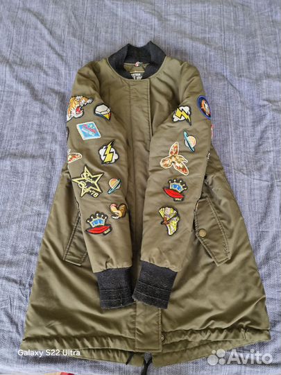 Парка демисезонная для девочки,р-р 160см