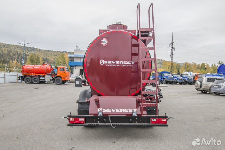 Полуприцеп пищевая цистерна УралСпецТранс ППЦПТ 24КТ-32Л-4 SEVEREST SAF, 2023