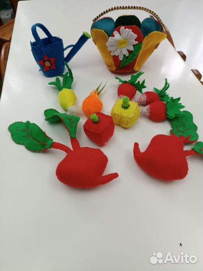 Развивающая игра из фетра