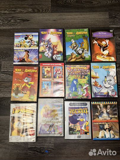 Dvd диски мультфильмы