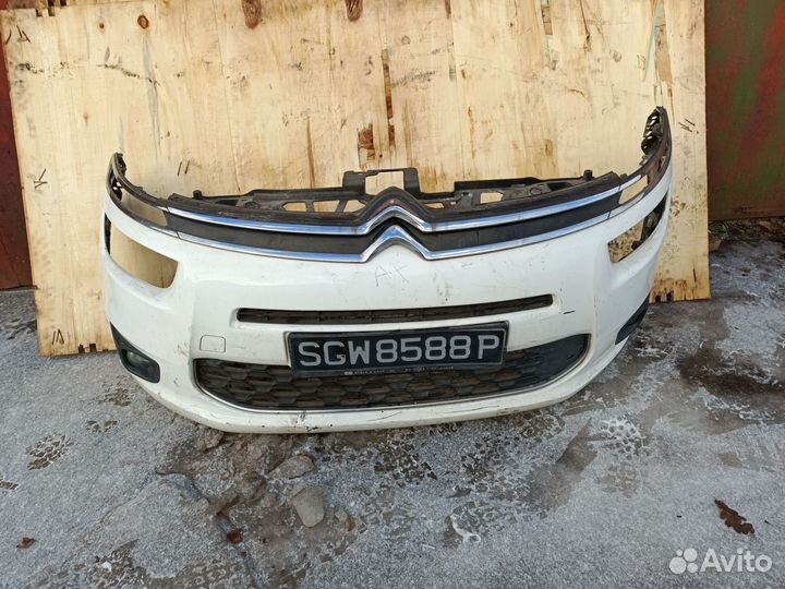 Бампер Grand Citroen c4 Picasso