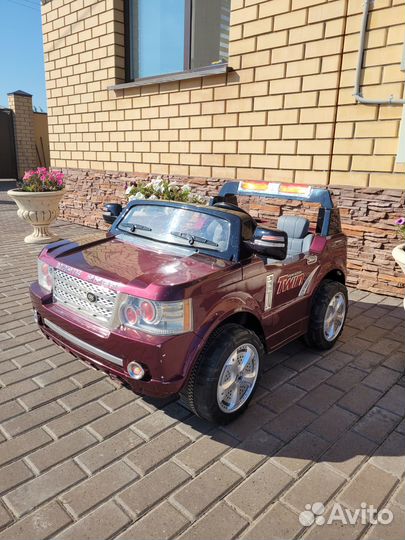 Детский электромобиль двухместный бу