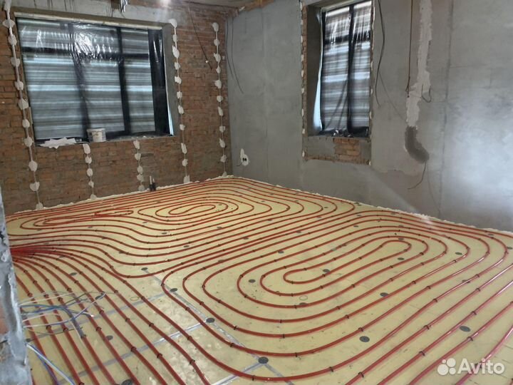 Отопление, тёплый пол, проект, монтаж под ключ