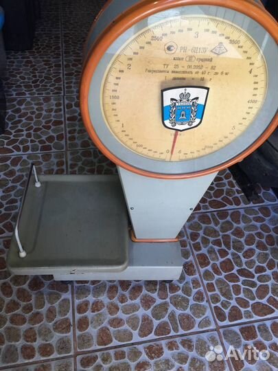 Весы настольные циферблатные рн-6Ц13У