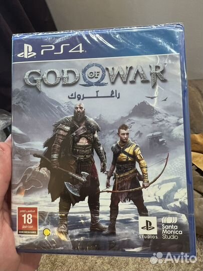 God of war Ragnarok ps4 (русская озвучка)