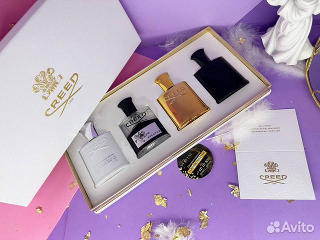 Подарочный парфюмерный мужской набор creed Men