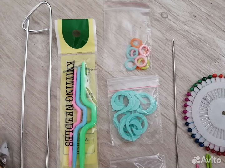 Набор для рукоделия, набор для вязания, спицы