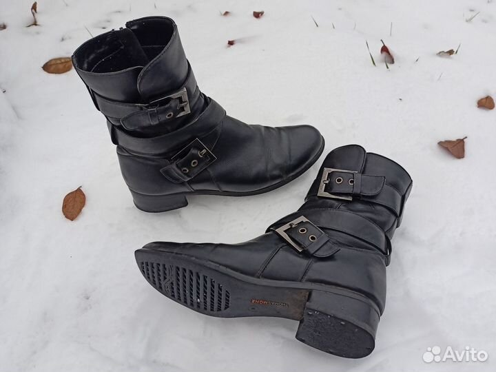 Сапоги женские демисезонные кожа 36 Thomas Munz