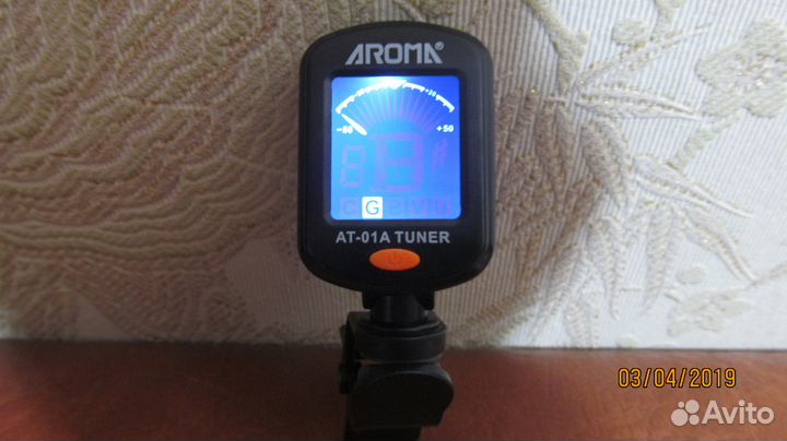 Тюнер для гитары ат-01А