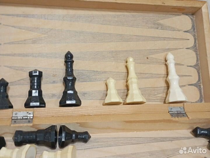 Карболитовые шахматы СССР