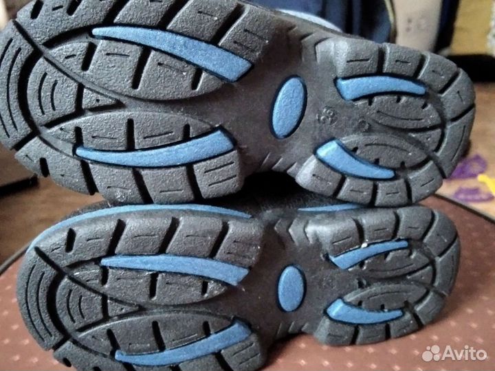 Сапоги зимние детские новые